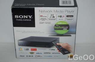 Sony SMP N100 Network Media Player with Wi Fi Receiver  