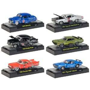    M2 Machines 1:64 AUTO DRAGS Release 3 (Set of 6): Toys & Games