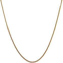14k Yellow Gold Foxtail Chain (Set of 3)  
