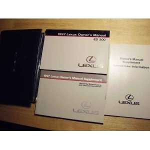  1997 Lexus ES300 ES 300 Owners Manual: Lexus: Books