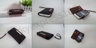   LEATHER CASE COVER WITH CC SLOTS FOR Sony Xperia S LT26I Arc HD  