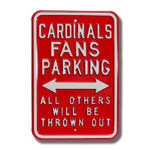  Authentic Street Signs St. Louis Cardinals Parking Sign 