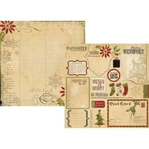  25 Days of Christmas Glad Tidings 12 x 12 Double Sided 