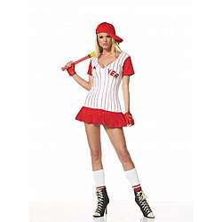 Cute Sporty 5 piece Sexy Baseball Player Costume  Overstock