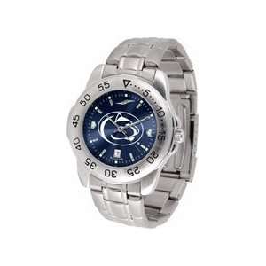  Penn State Nittany Lions Sport Steel Band Ano Chrome Mens 