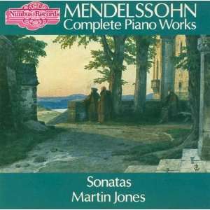  Complete Piano Works Sonatas Mendelssohn, Jones Music