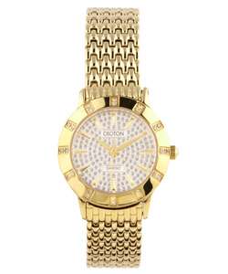 Croton Womens Diamond Dress Swiss Quartz Watch  
