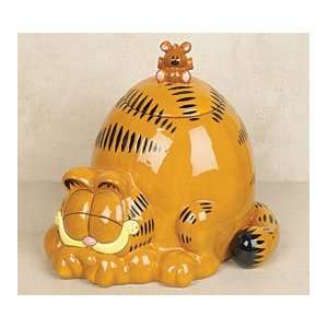 Licensed Garfield The Cat Cookie Jar/Food Storage Great Collectible 