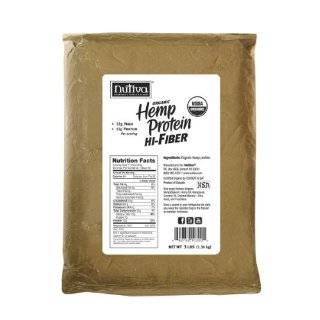 Nutiva Organic Hemp Protein Hi Fiber, 3 Pound Bag