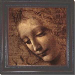  Testa di Faniciulla Detta (Detail) by Da Vinci Mahogany 