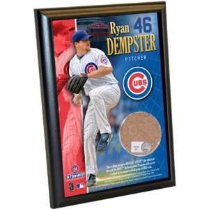  Ryan Dempster Plaque with Used Game Dirt   4x6: Patio 