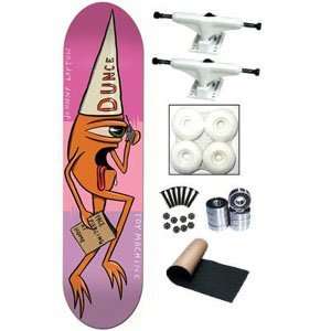Toy Machine Johnny Layton Crisis 8.0 Complete Skateboard Deck  