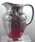 sterling silver water pitcher  
