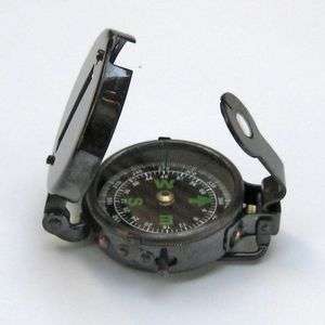 LENSATIC SCOUT HIKING COMPASS ~ MILITARY COMPASS ANTIQUE FINISH 