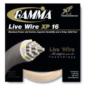 Gamma Live Wire XP Tennis String   Set   GLWX  Sports 