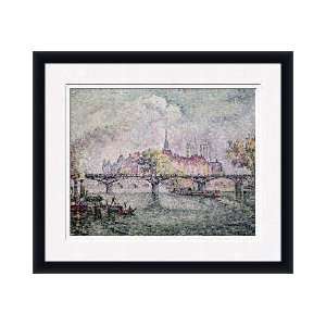  Ile De La Cite Paris 1912 Framed Giclee Print