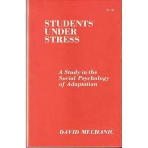   Social Psychology of Adaptation (9780299074746) David Mechanic Books