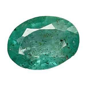 Emerald Oval Faceted Zambian Genuine Transparent Unset Loose Gemstone 