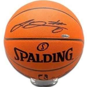 Lebron James Autographed Basketball   Auth Uda   Autographed 