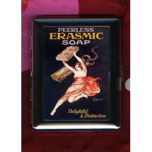   Erasmic Soap Vintage Advert ID CIGARETTE CASE