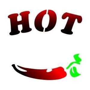  Tattoo Stencil   Hot Pepper   #379