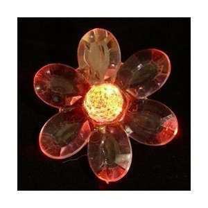  Acrylic Flower Flashing LED Hair Clips: Beauty