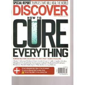   Magazine (How to Cure Everything, October 2011) Various Books