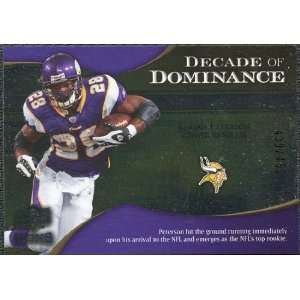   of Dominance Silver #DDAP Adrian Peterson /450 Sports Collectibles