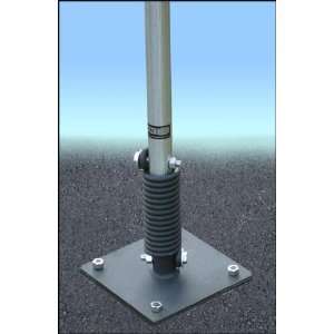  Complete FlexPost sign post with Asphalt Mounting Base 