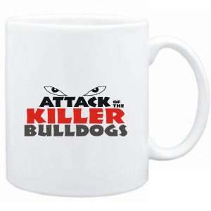  Mug White  ATTACK OF THE KILLER Bulldogs  Dogs: Sports 