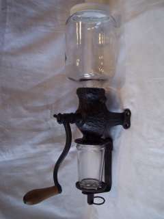 VINTAGE WALL MOUNT ARCADE COFFEE GRINDER NO 3 IN GREAT SHAPE  