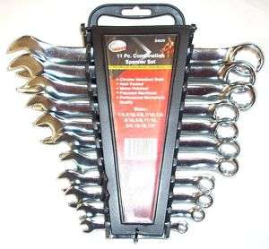 Mech Choice 11 Pc SAE Combination Wrench Set New  