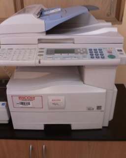 Ricoh Aficio MP 161 copier with Feed, Stand, Duplex   17k copies 