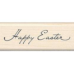 Inkadinkado Happy Easter Rubber Stamp  