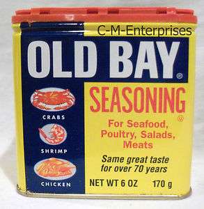 Old Bay Seasoning For Seafood, Poultry Salads & Meat 6 oz  