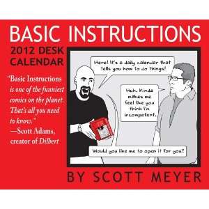  Basic Instructions 2012 Calendar