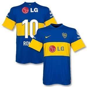 11 12 Boca Juniors Home Jersey + Roman 10 (Fan Style)  
