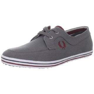 Fred Perry Mens Drury Twill Boat Shoe