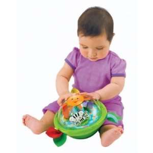   Fisher Price Rainforest Spin & Chime Baby Ball Toy: Toys & Games