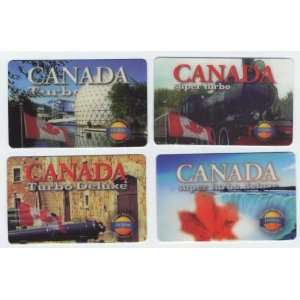  Collectible Phone Card: 7620u Canada Scenes: Niagra, Train 