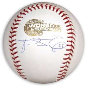  Freddy Garcia Autographed 2005 World Series Baseball 