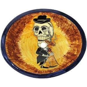    Mexican Hand painted Talavera Bathroom Sink: Everything Else