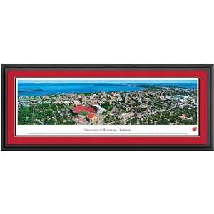  Wisconsin Badgers Camp Randall Stadium Deluxe Frame 