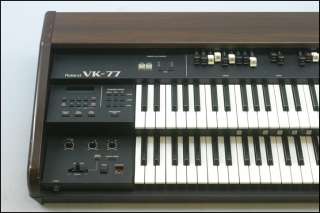 Roland VK 77 Combo Organ Keyboard w/Stand, Bench, Pedals, & Case VK77 