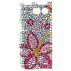  Icella FS SY6780 JF03 Pink Flower Snap On Cover for Sanyo 