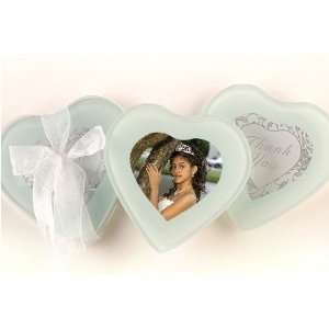  Heart Photo Coaster Quinceanera Favors Health & Personal 