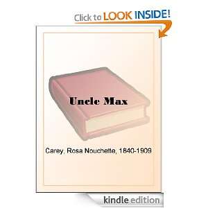  Uncle Max eBook Rosa Nouchette Carey Kindle Store