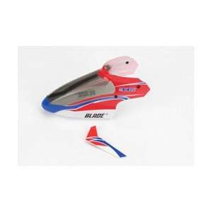   Blade Complete Red Canopy with Vertical Fin: mC BLH3518: Toys & Games