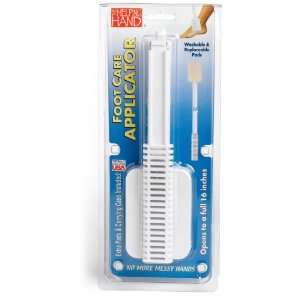 Helping Hand Folding Footcare Applicator, White, With 1 Applicator, 1 