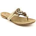 Bandolino Womens Zekes Bronze Sandals Today 